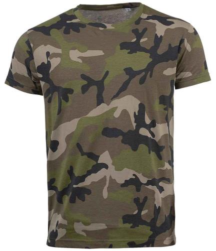SOL'S Camo T-Shirt - BLC - L
